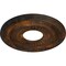 Ekena Millwork Lauren Ceiling Medallion (Fits Canopies up to 6 1/4"), 20 5/8"OD x 6 1/4"ID x 1 3/8"P, Rust CM20LNRUS - alternate 2